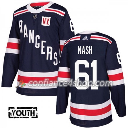 Adidas Maillot de Hockey New York Rangers Rick Nash 61 2017-2018 Bleu Marine Winter Classic Authentic - Enfant Adidas Maillot de Hockey New York Rangers Rick Nash 61 2017-2018 Bleu Marine Winter Classic Authentic - Enfant